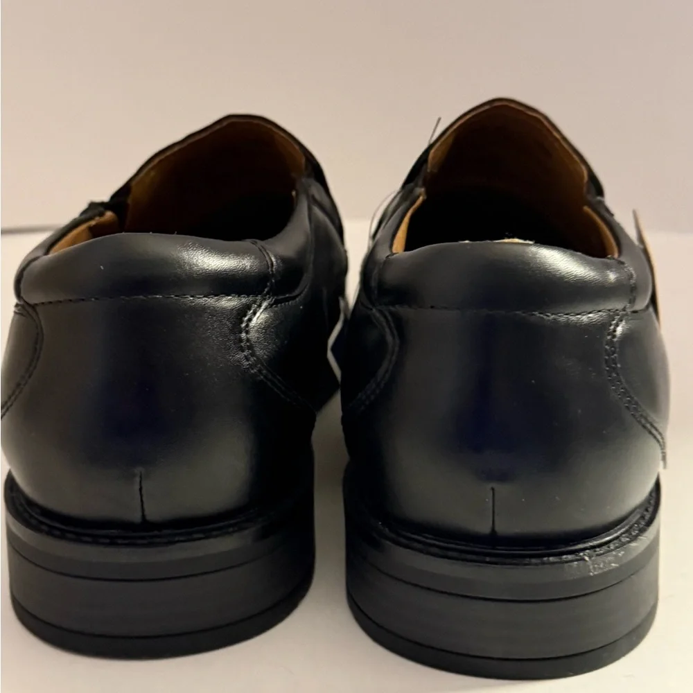Dockers Tifton Men's Classic Black Slip-On Loafers Size 10 WIDE